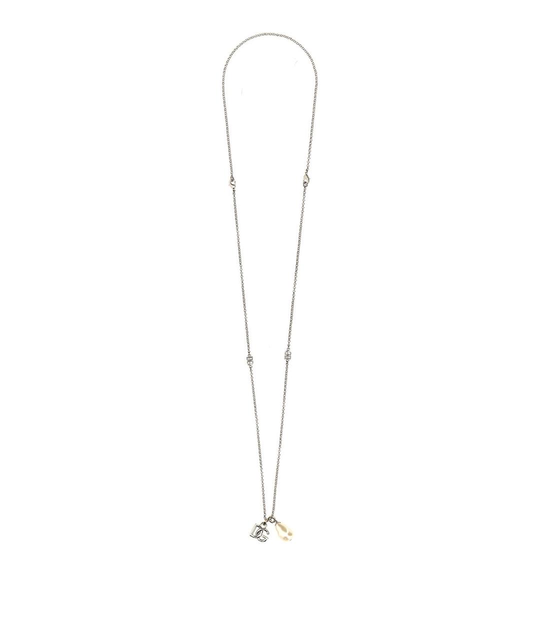 DOLCE&GABBANA Серебряная металлическая цепочка/подвеска, фото 1
