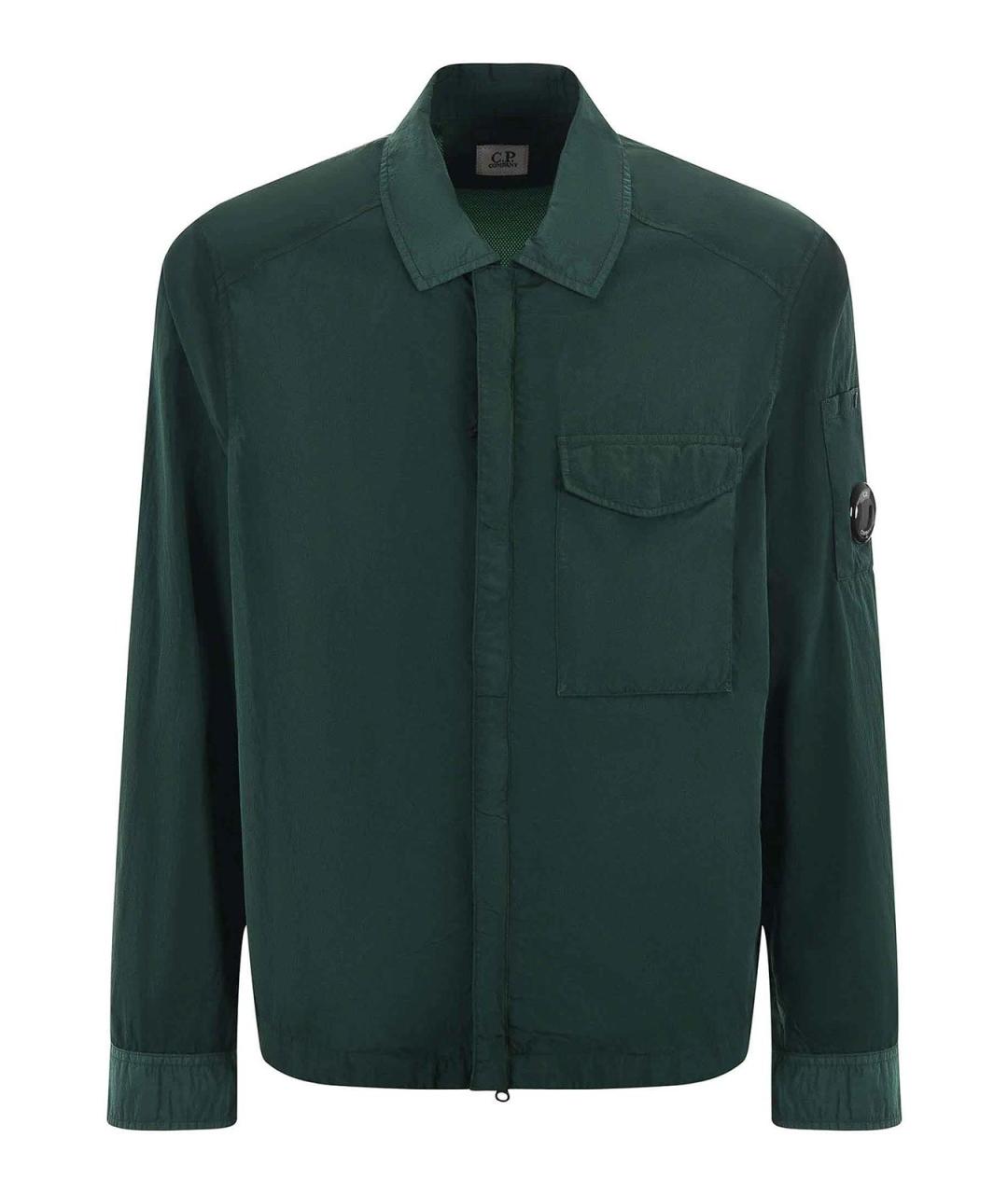 CP COMPANY Зеленая кэжуал рубашка, фото 1
