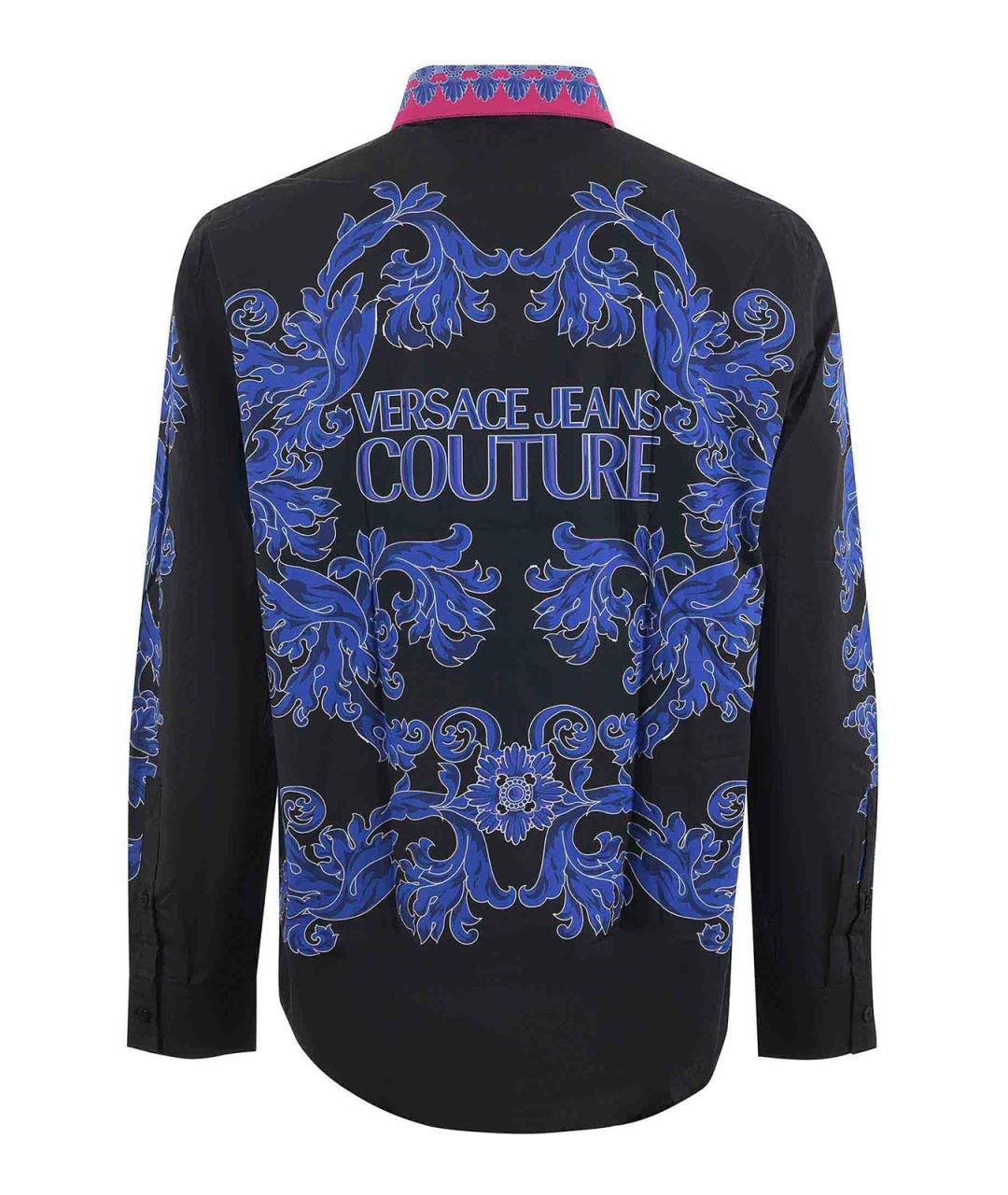 VERSACE JEANS COUTURE Мульти хлопковая классическая рубашка, фото 3