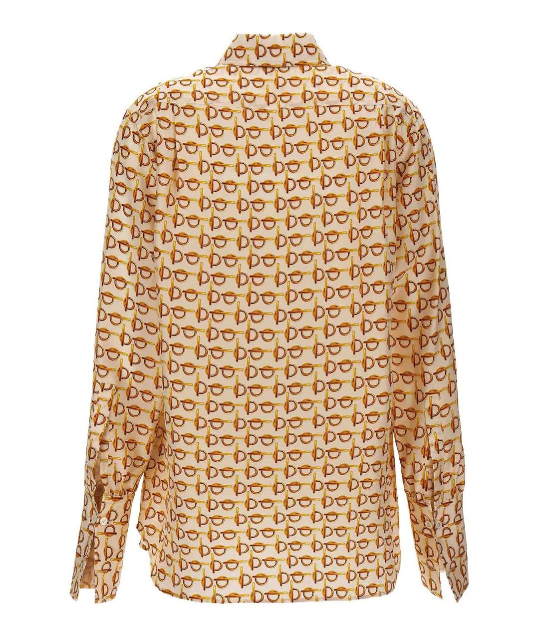 BURBERRY Мульти шелковая рубашка, фото 2