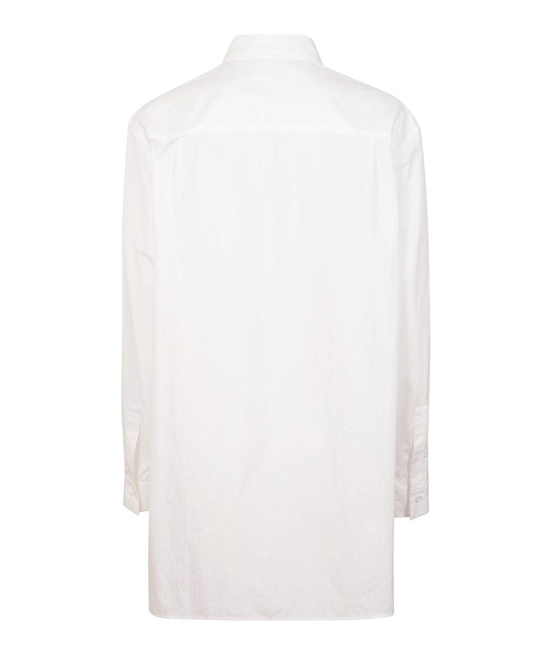 YOHJI YAMAMOTO Белая хлопковая рубашка, фото 2