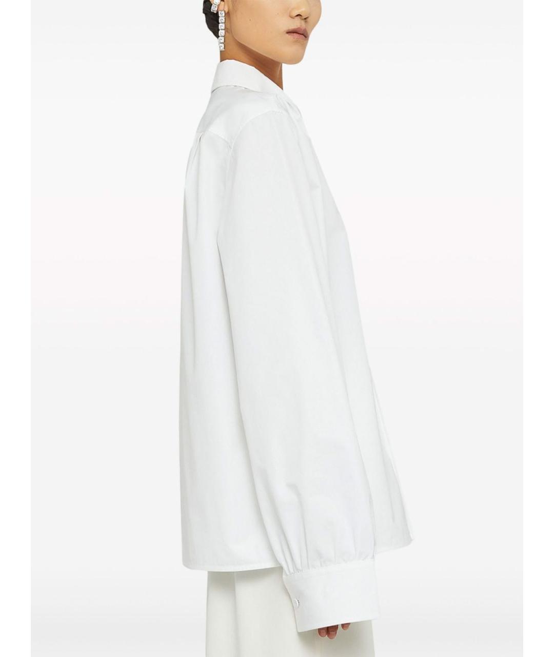 JIL SANDER Белая хлопковая рубашка, фото 2