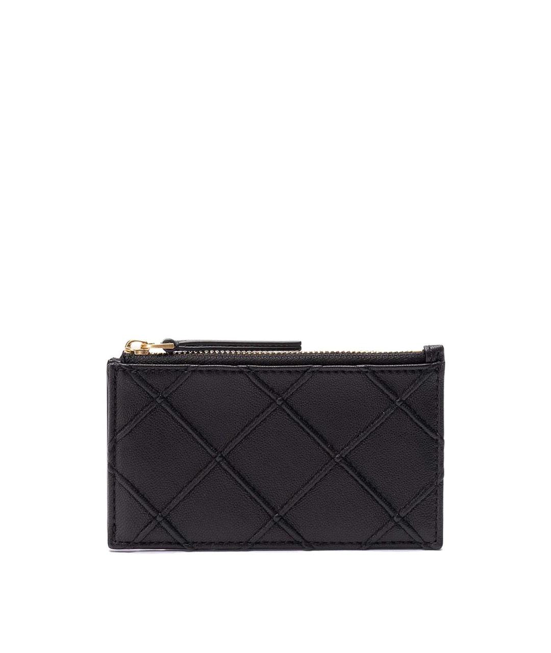 TORY BURCH Черный кожаный кошелек, фото 1