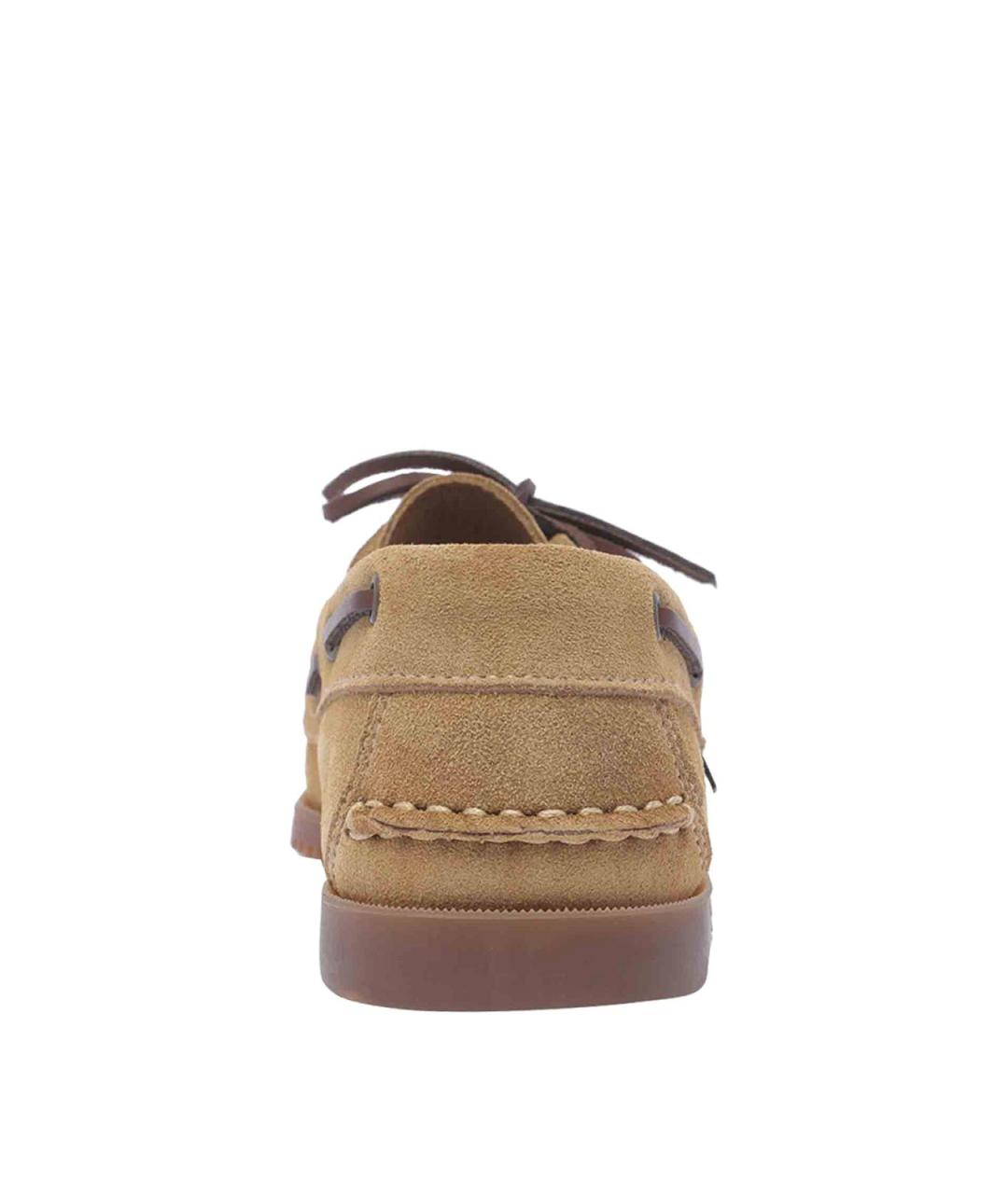 PARABOOT Коричневые замшевые лоферы, фото 4