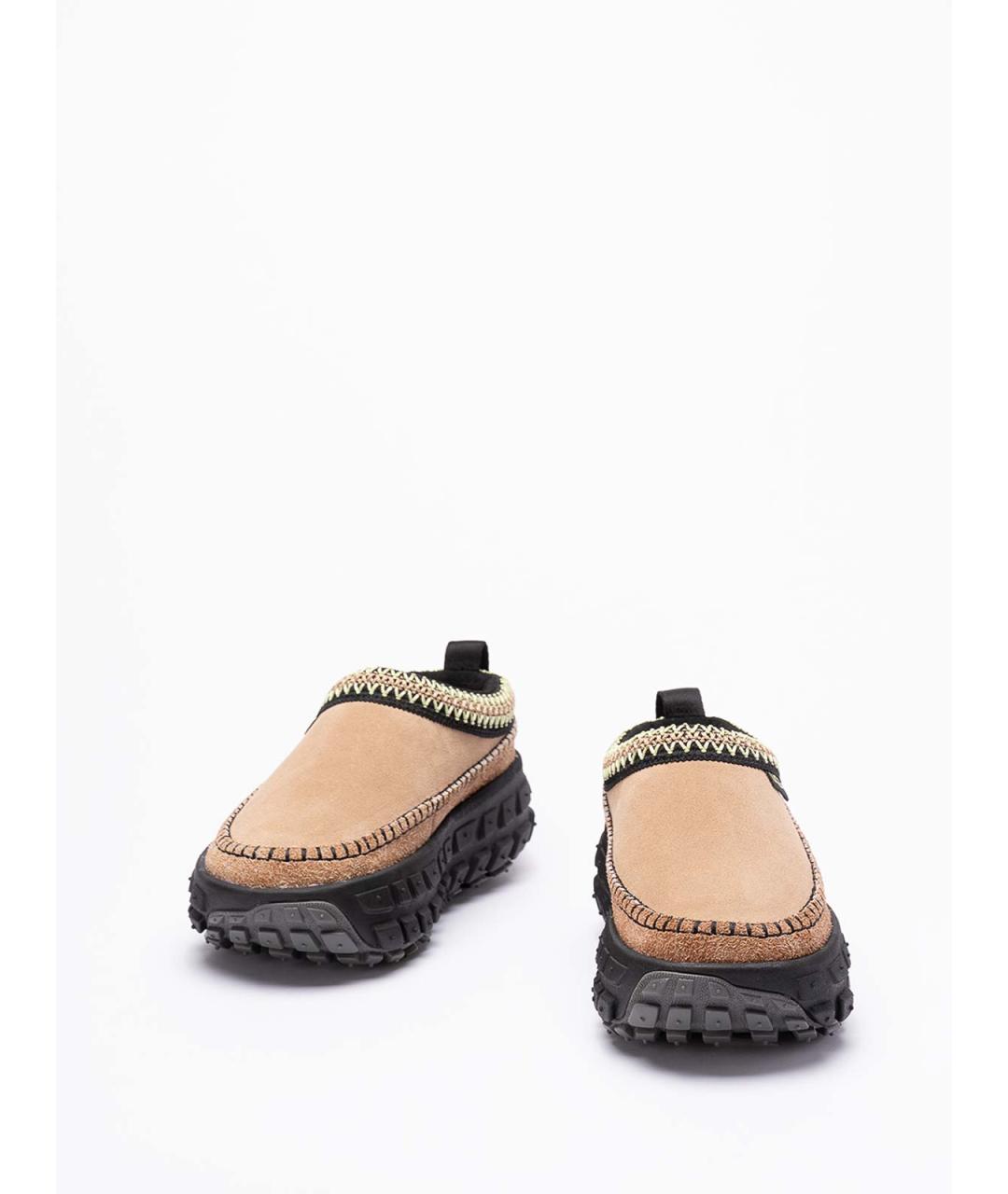UGG AUSTRALIA Бежевые кожаные сабо, фото 2