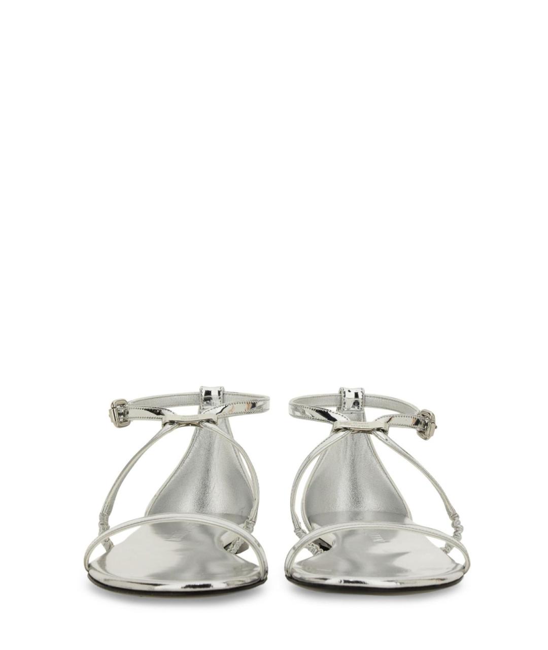 ALEXANDER MCQUEEN Серебряные босоножки, фото 5