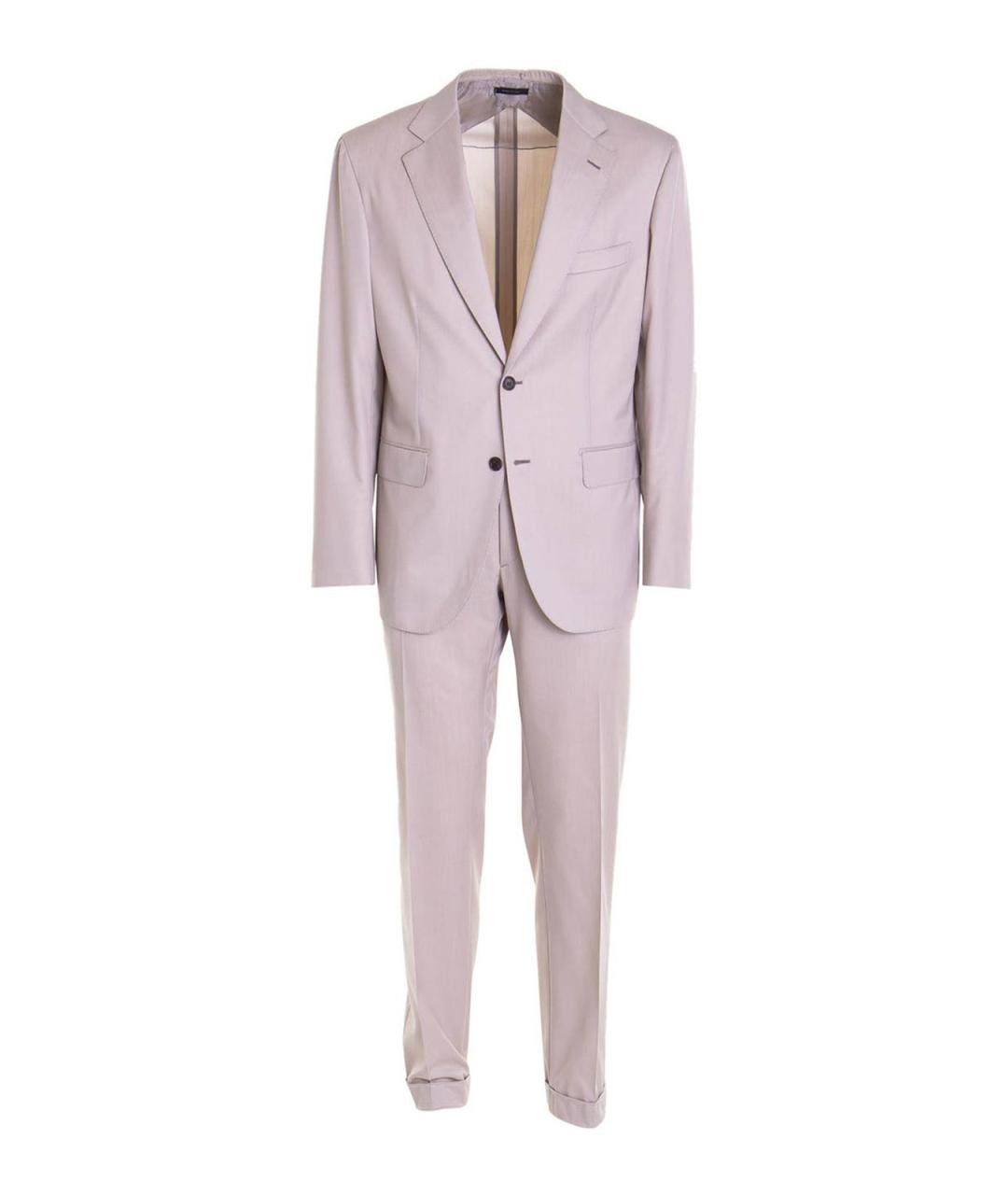 BRIONI Бежевый классический костюм, фото 1
