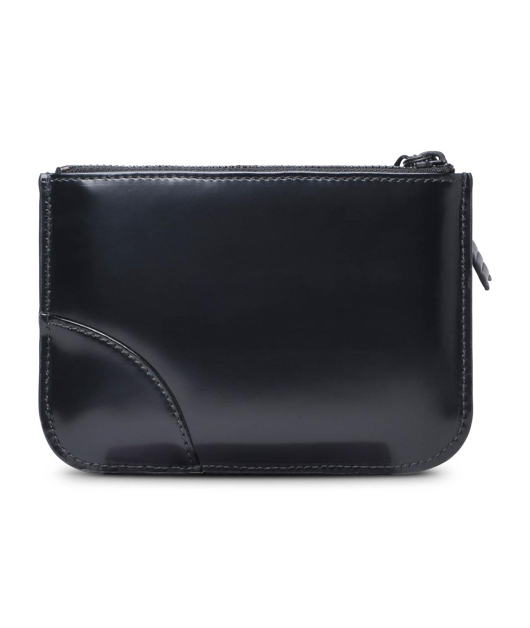 COMME DES GARÇONS WALLET Черный кожаный кошелек, фото 3