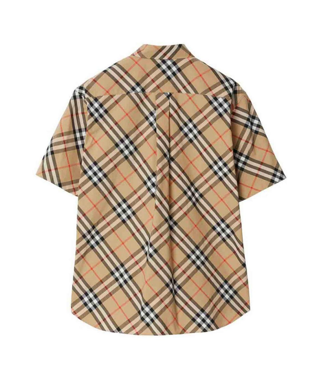 BURBERRY Мульти хлопковая кэжуал рубашка, фото 2