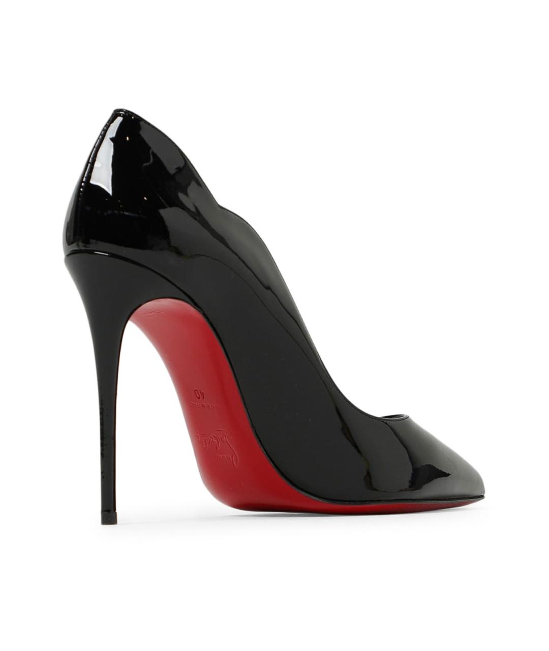 CHRISTIAN LOUBOUTIN Черные туфли из лакированной кожи, фото 3