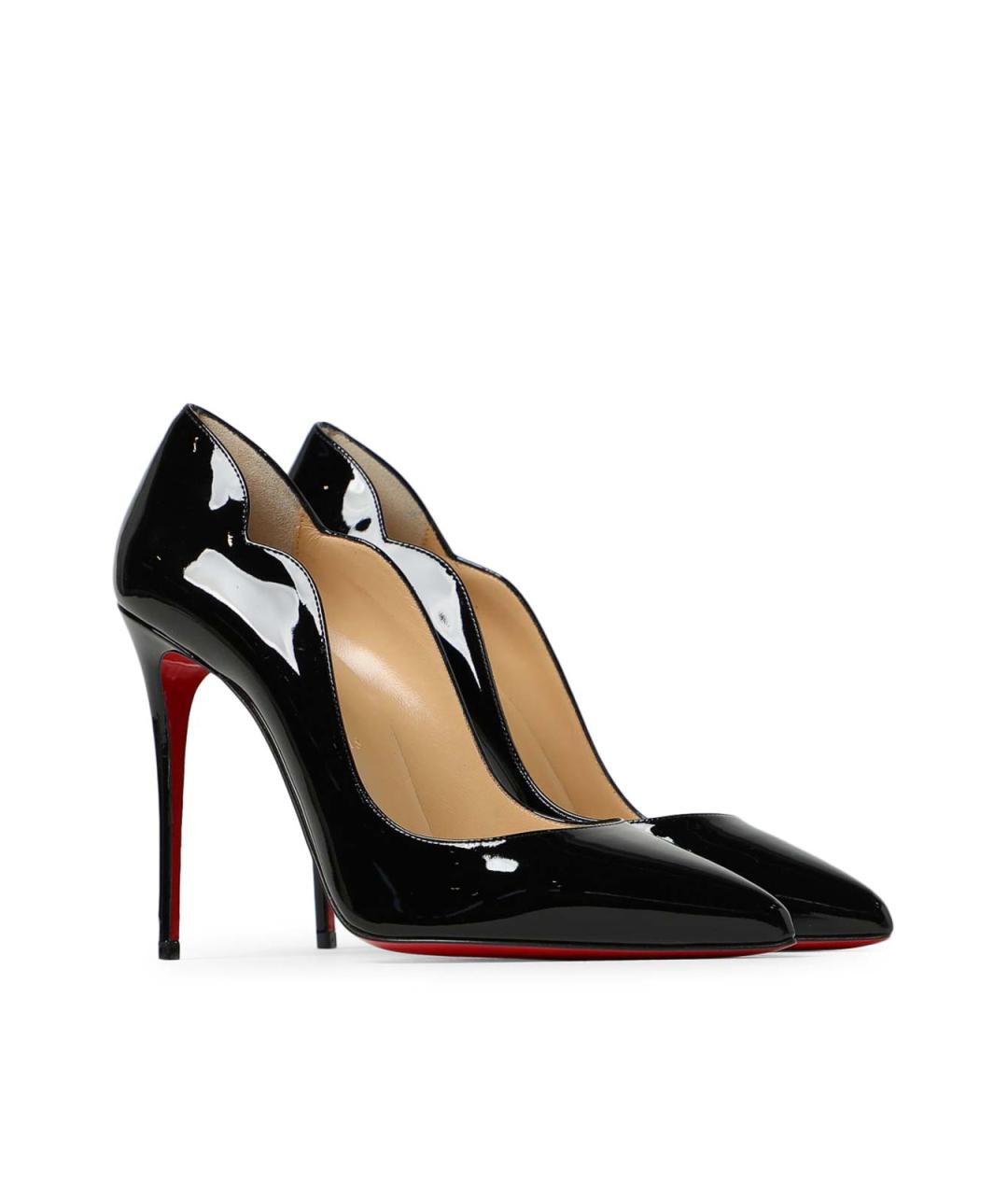 CHRISTIAN LOUBOUTIN Черные туфли из лакированной кожи, фото 2