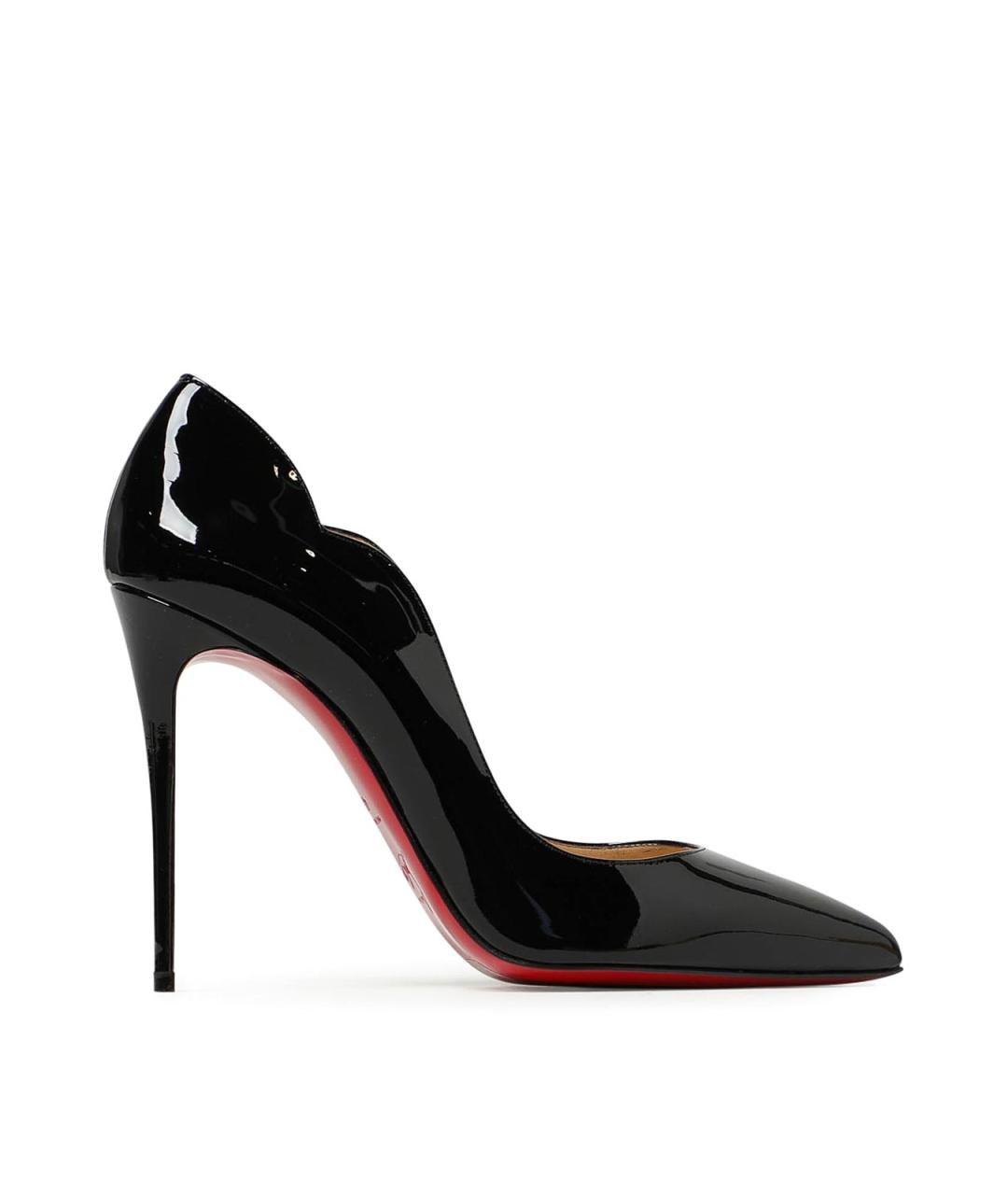 CHRISTIAN LOUBOUTIN Черные туфли из лакированной кожи, фото 1