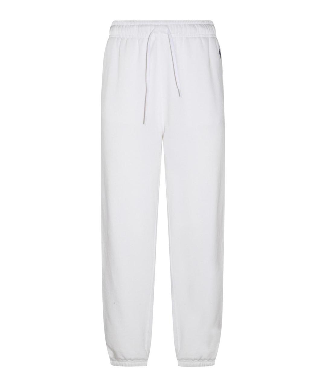 POLO RALPH LAUREN Белые хлопковые спортивные брюки и шорты, фото 2