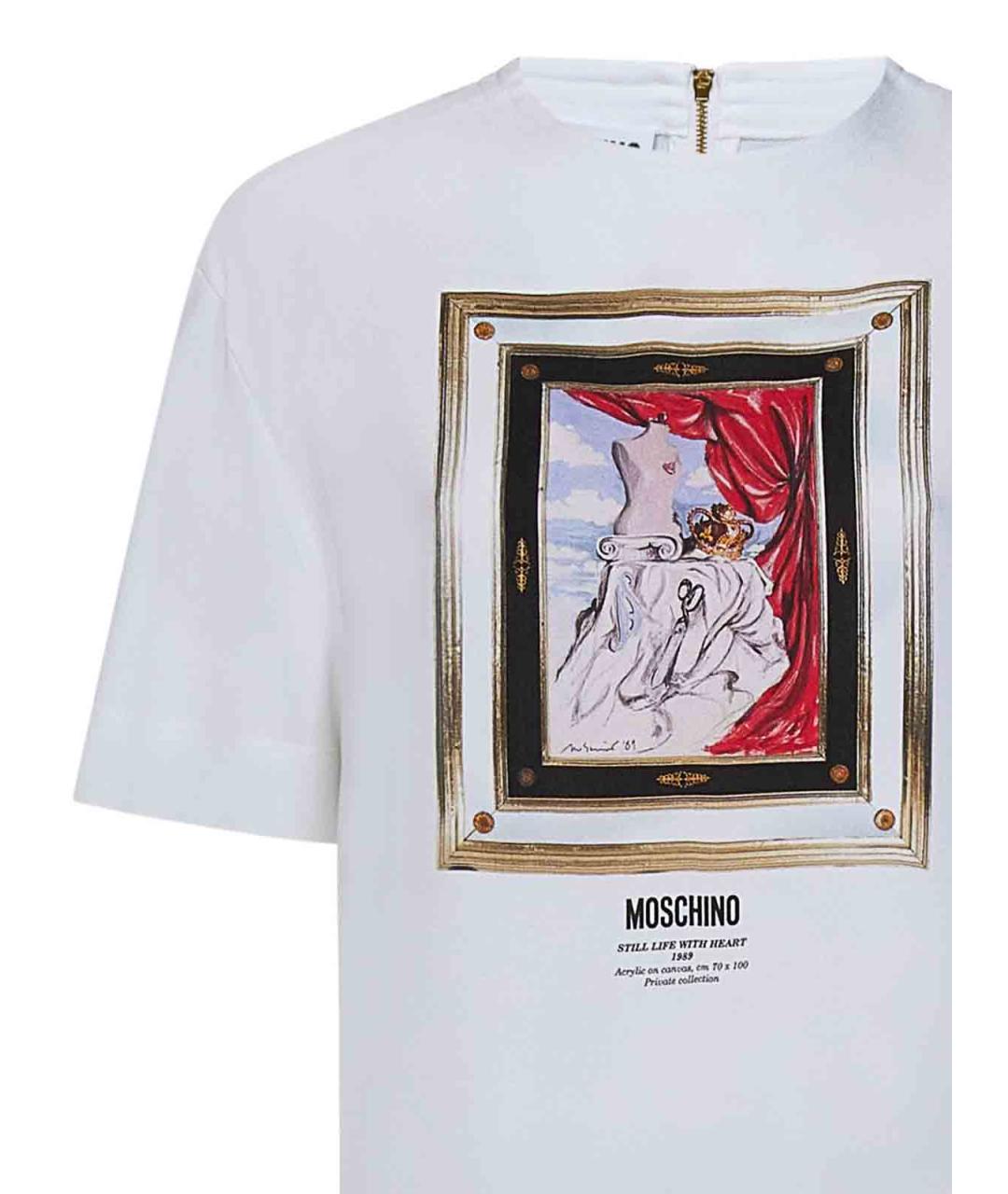 MOSCHINO Белая блузы, фото 3
