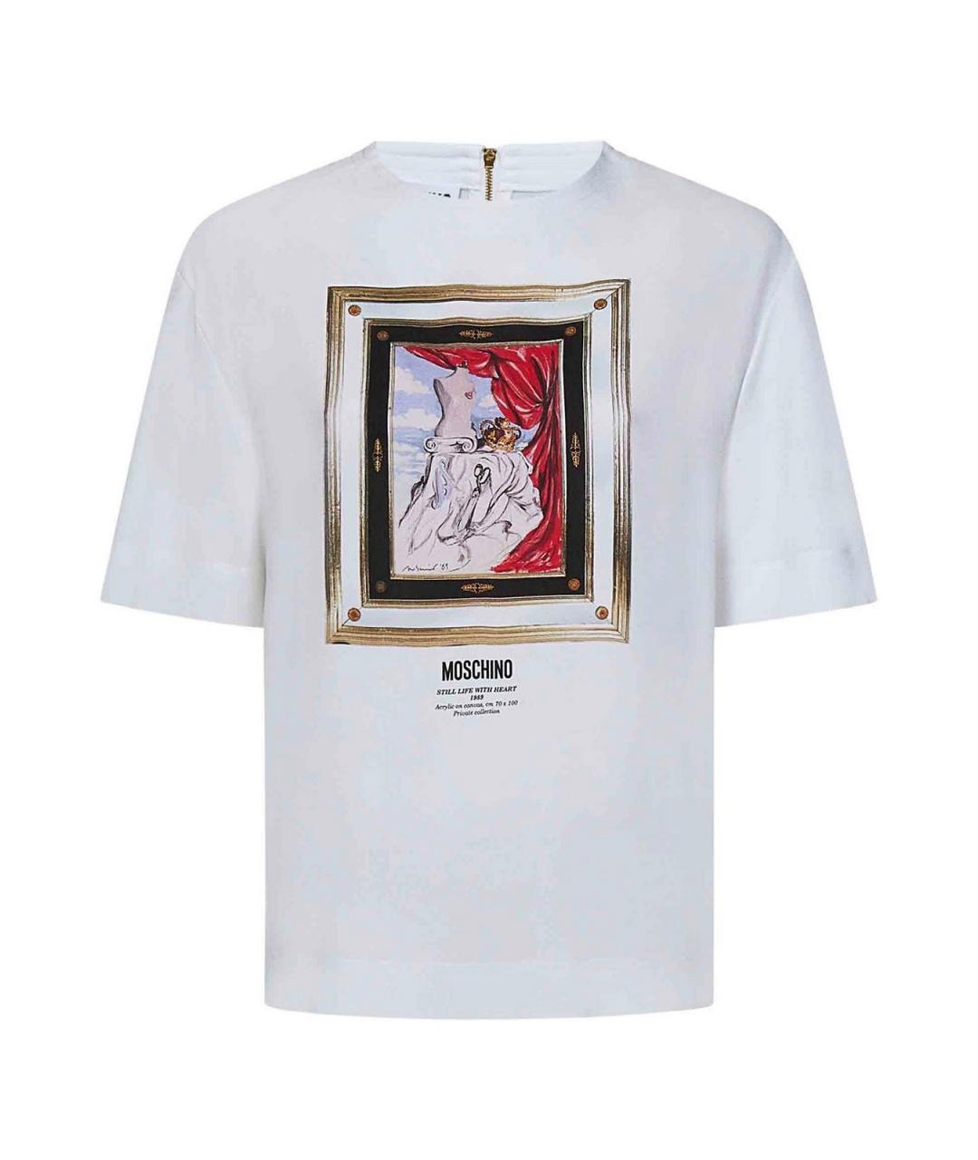 MOSCHINO Белая блузы, фото 1