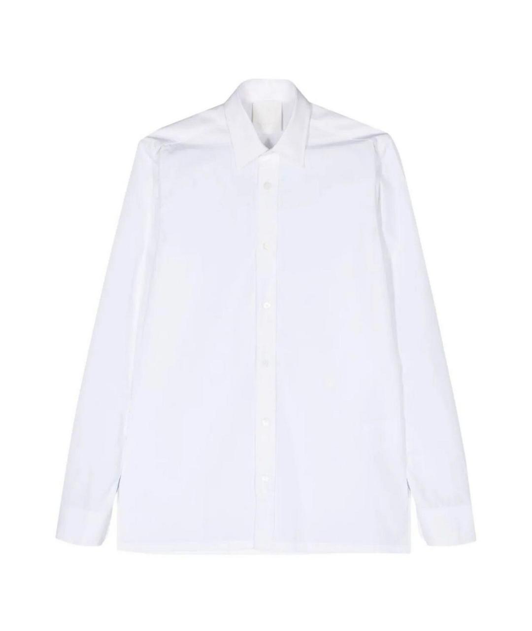 GIVENCHY Белая хлопковая классическая рубашка, фото 1