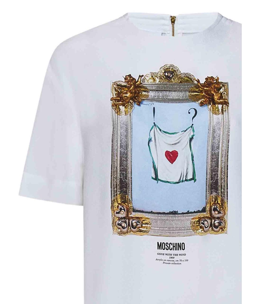 MOSCHINO Белая блузы, фото 3