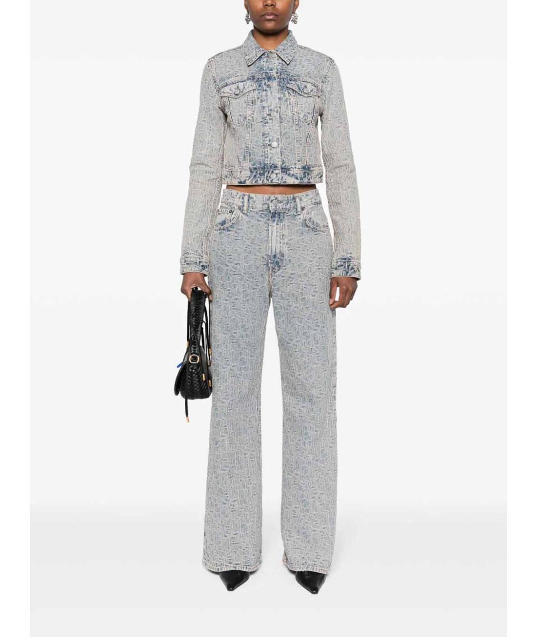 ACNE STUDIOS Синяя хлопковая куртка, фото 5