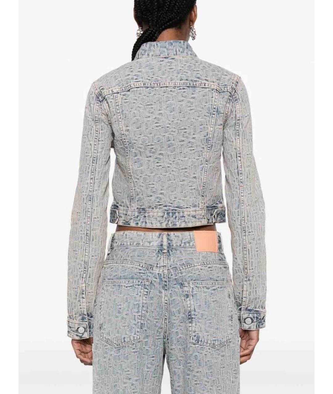 ACNE STUDIOS Синяя хлопковая куртка, фото 3