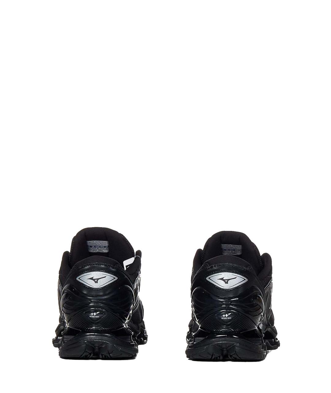 MIZUNO Черные кожаные низкие кроссовки / кеды, фото 5