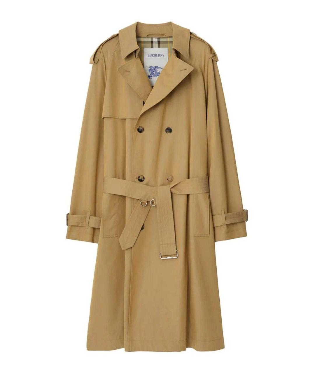 BURBERRY Бежевый тренч / плащ, фото 1