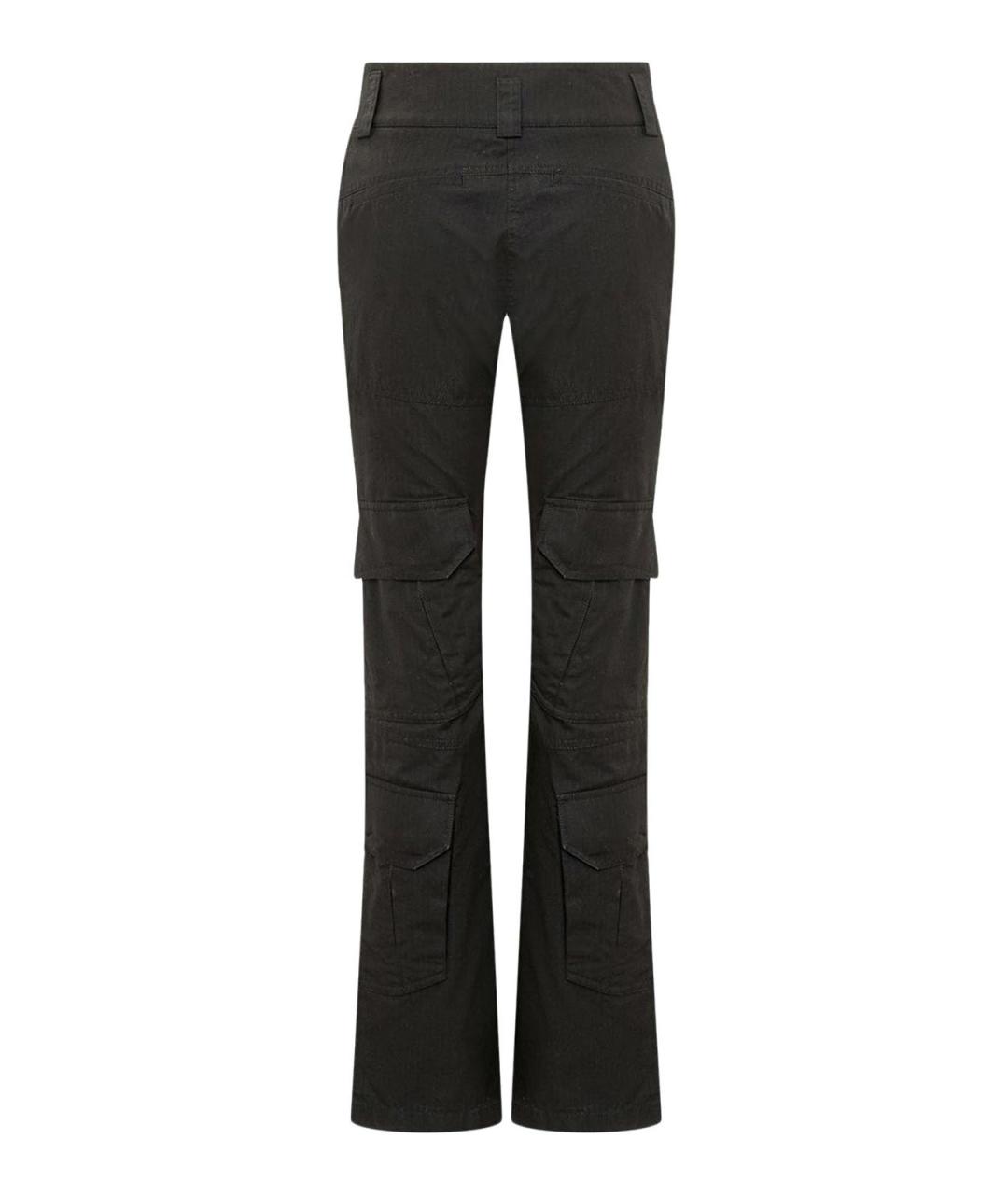 GIVENCHY Черные хлопковые брюки узкие, фото 2