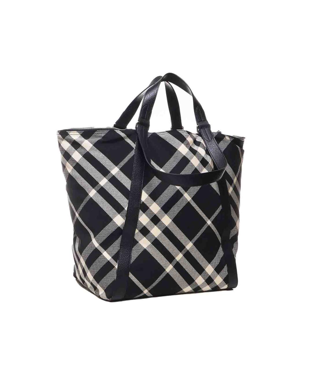 BURBERRY Мульти хлопковая сумка тоут, фото 3