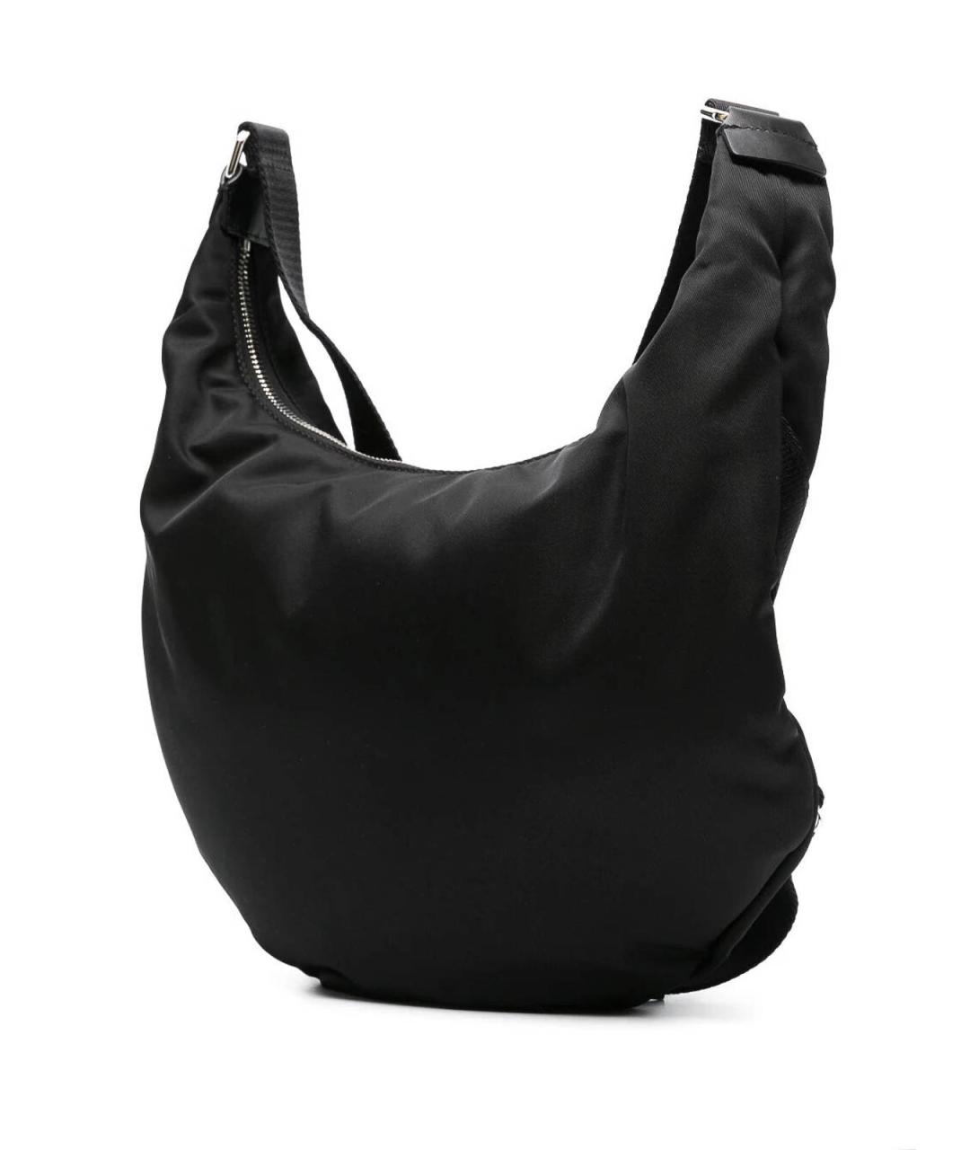 GIVENCHY Черная тканевая сумка на плечо, фото 2