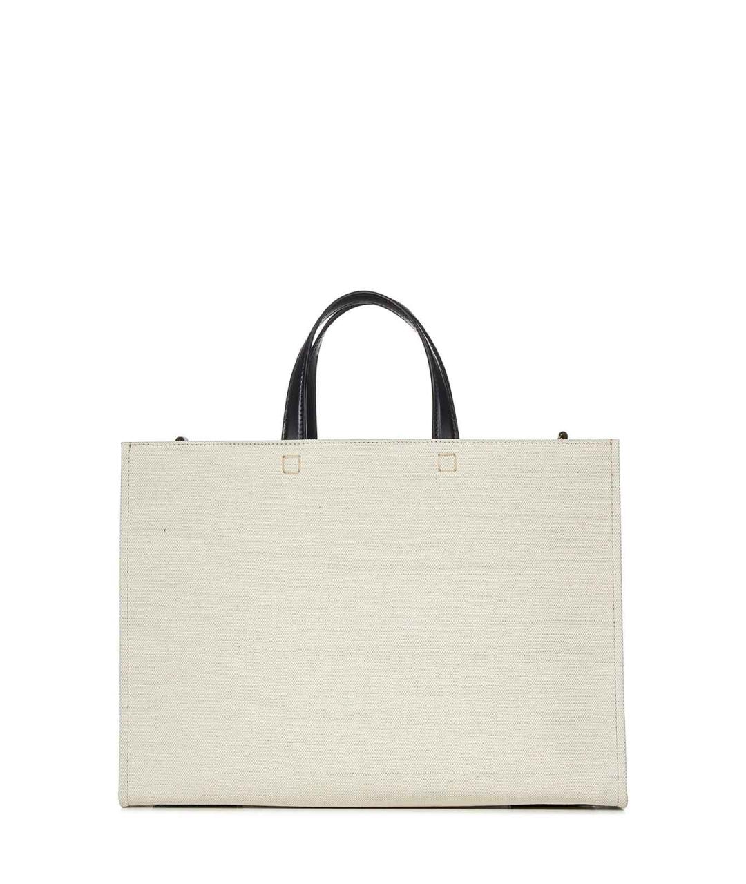 GIVENCHY Белая тканевая сумка тоут, фото 3