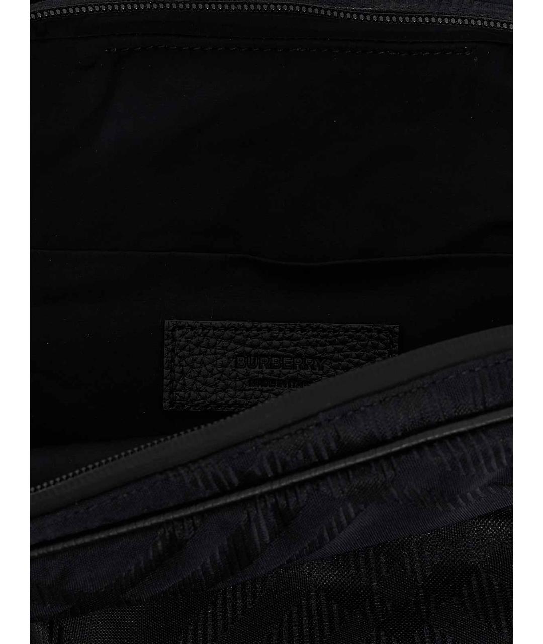 BURBERRY Черная сумка на плечо, фото 4