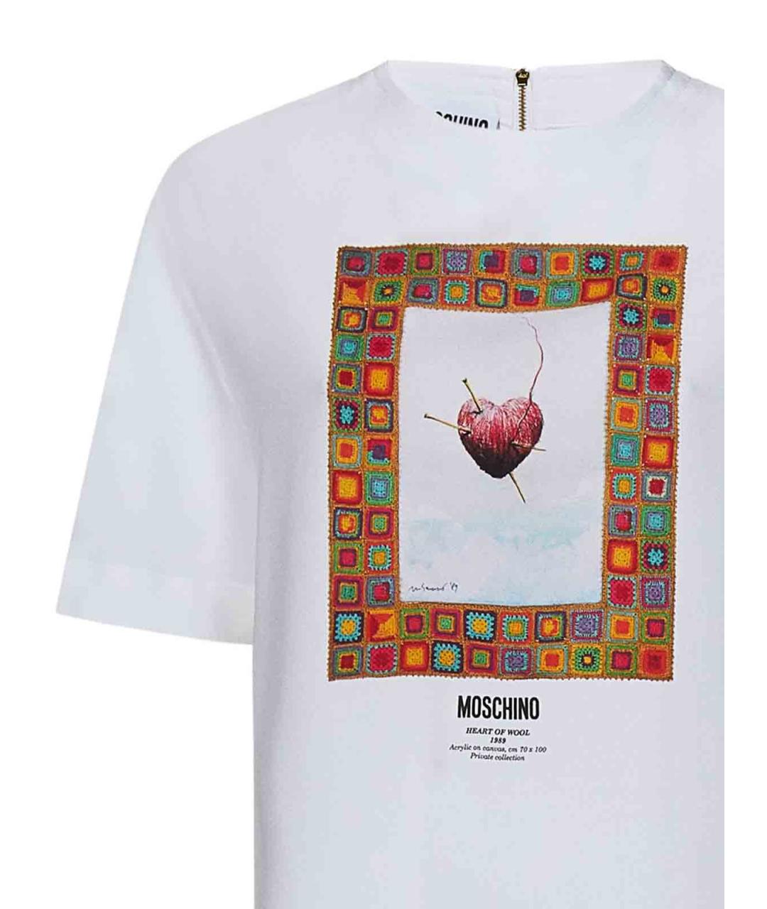 MOSCHINO Белая блузы, фото 3