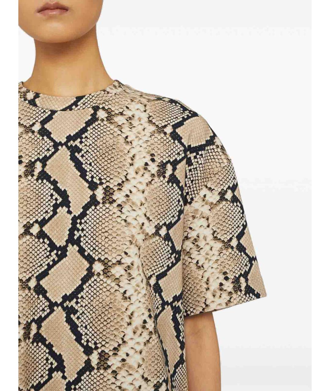 JIL SANDER Мульти хлопковая футболка, фото 2