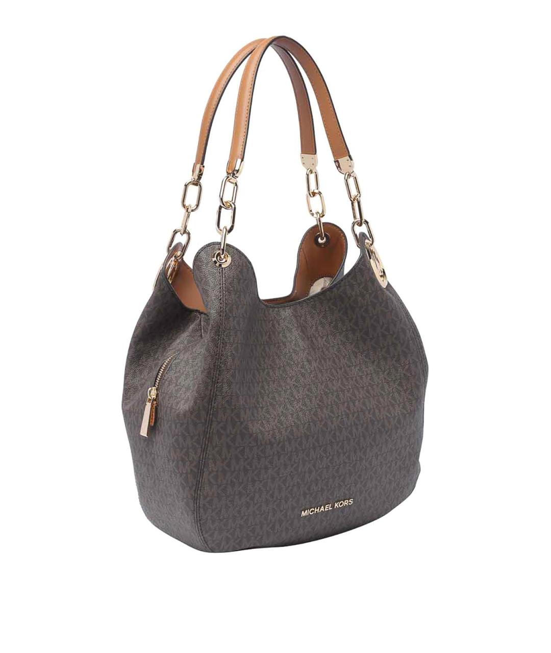 MICHAEL MICHAEL KORS Коричневая сумка через плечо, фото 2