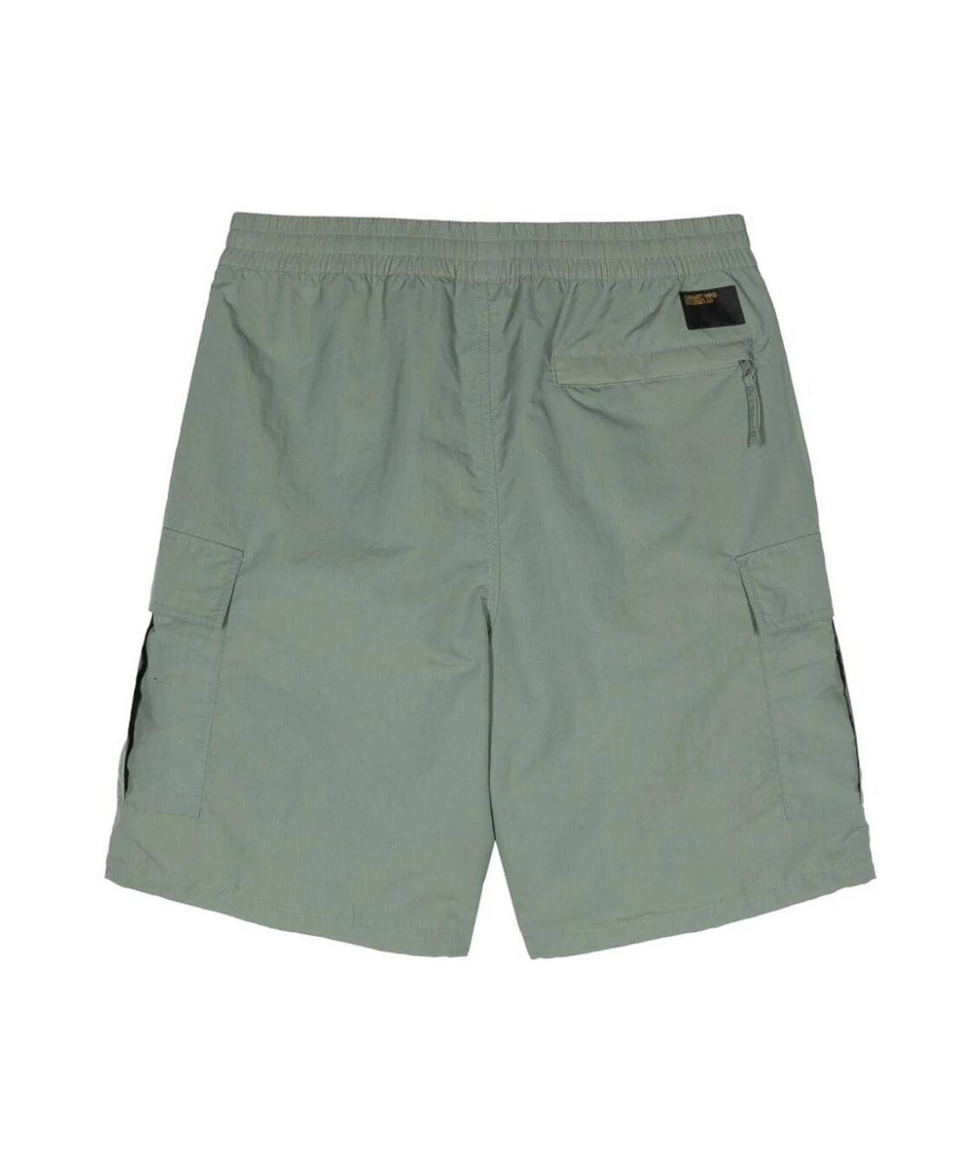CARHARTT Зеленые хлопко-эластановые шорты, фото 2
