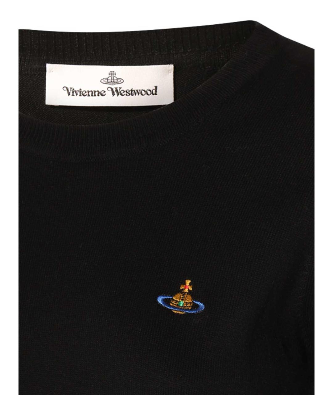 VIVIENNE WESTWOOD Черная шерстяная майка, фото 3