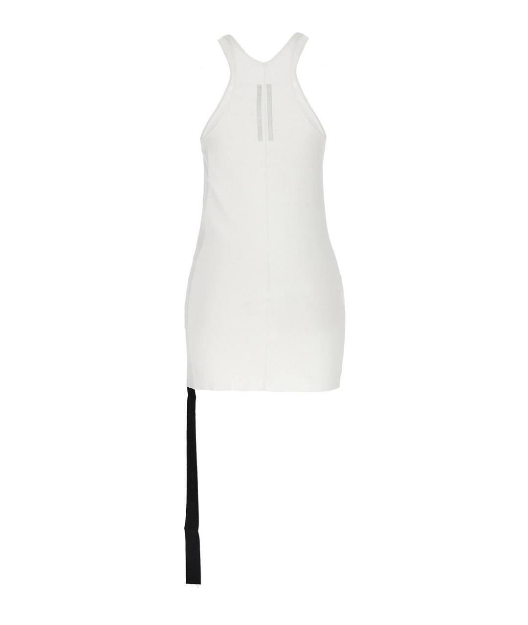 RICK OWENS DRKSHDW Белая хлопковая майка, фото 2