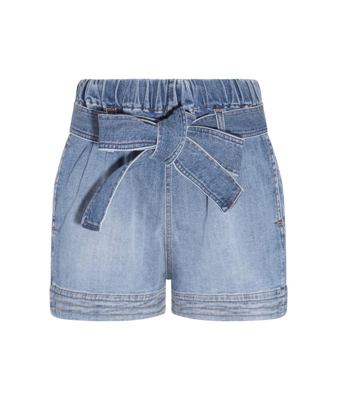 STELLA MCCARTNEY Синие хлопковые шорты, фото 1
