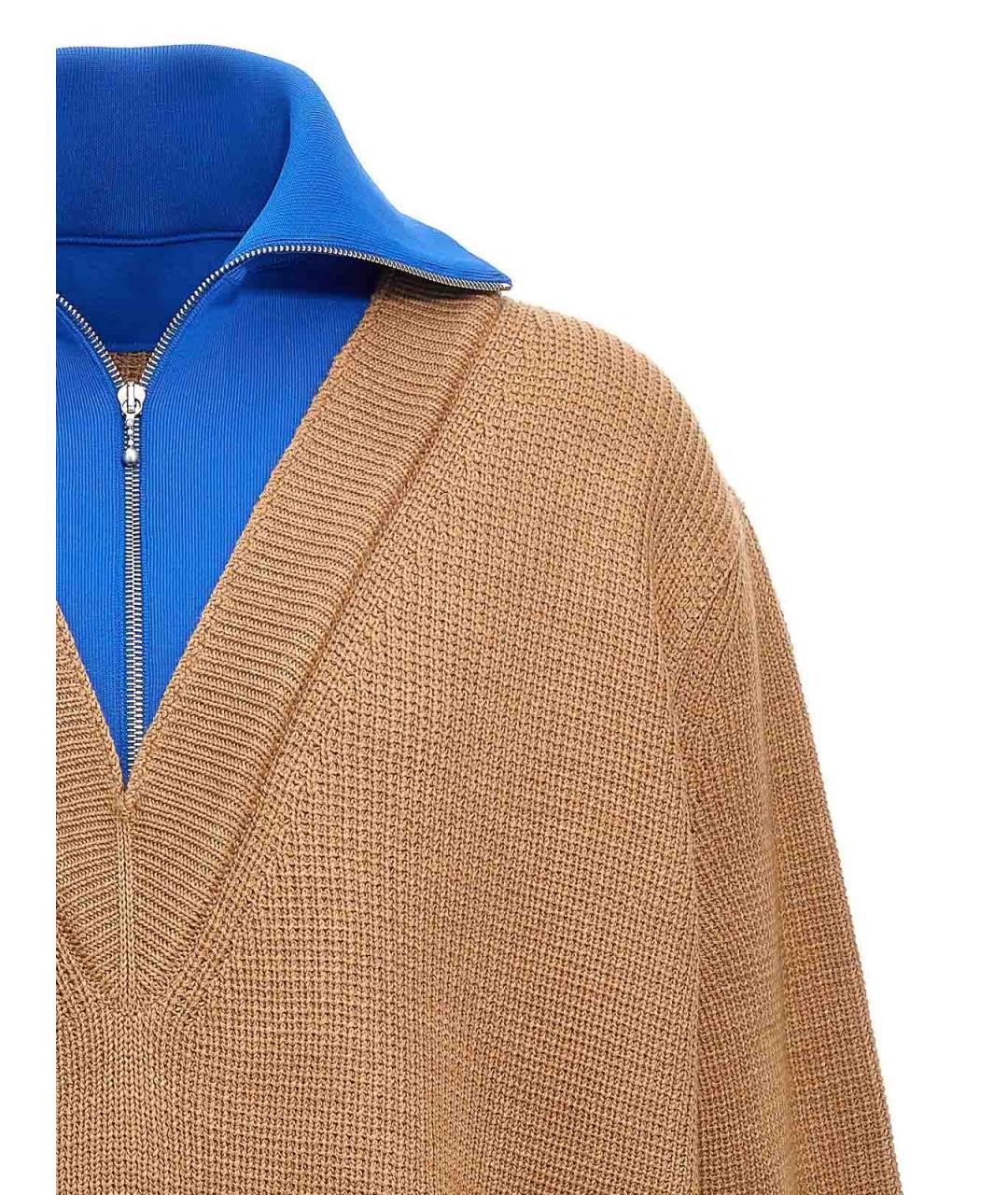 JIL SANDER Мульти шерстяной кардиган, фото 3