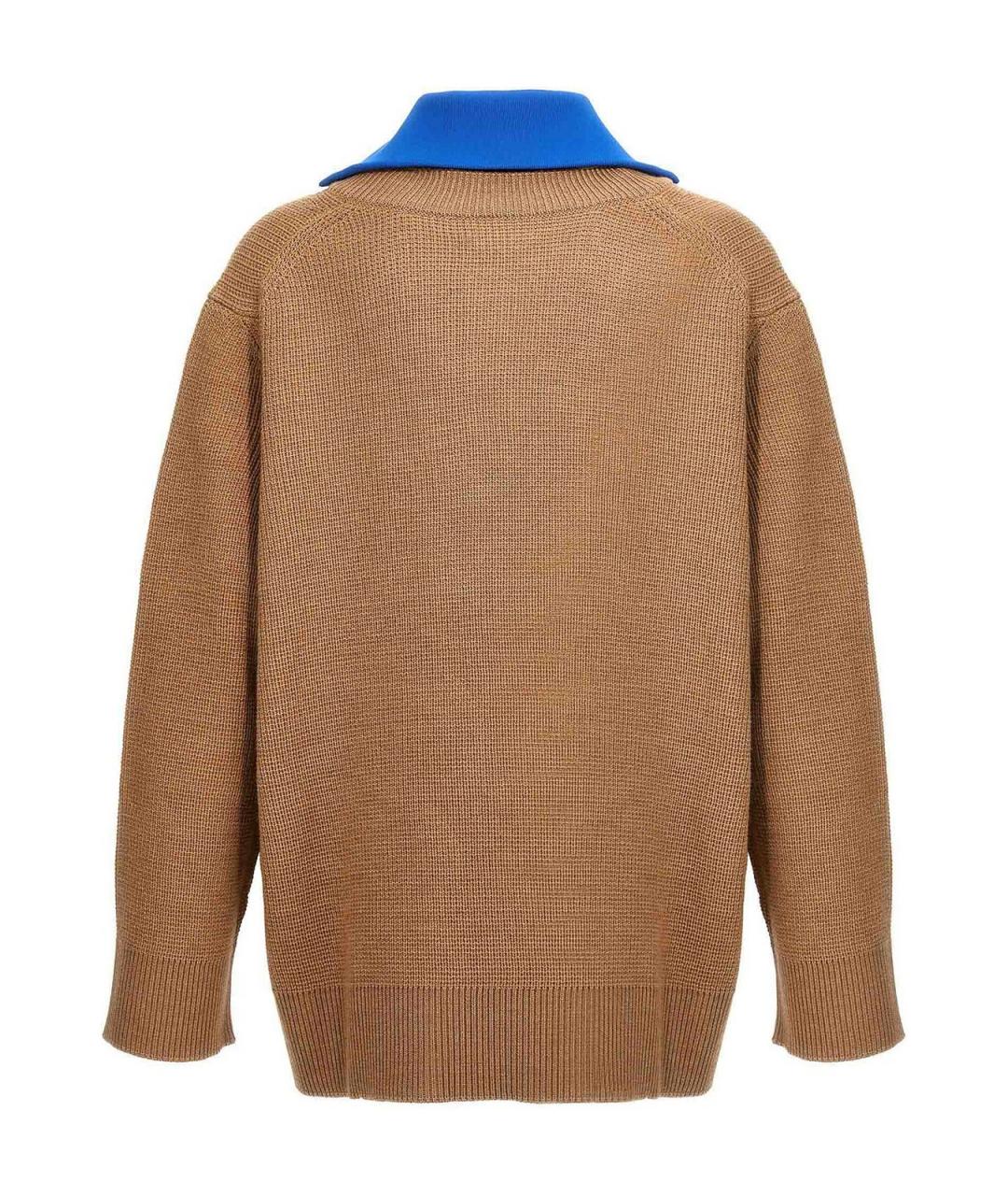 JIL SANDER Мульти шерстяной кардиган, фото 2