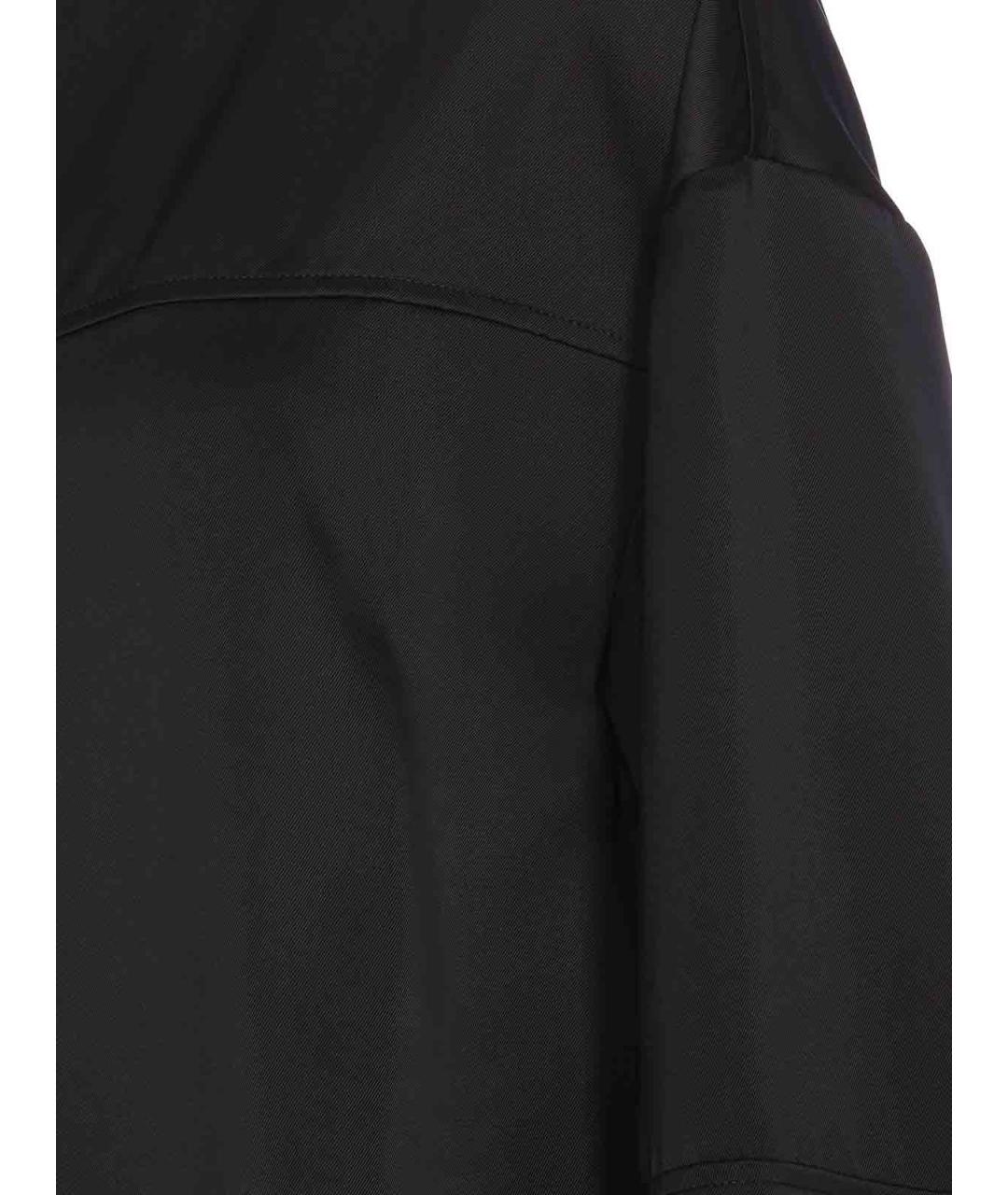 JIL SANDER Черный шелковый джемпер / свитер, фото 3