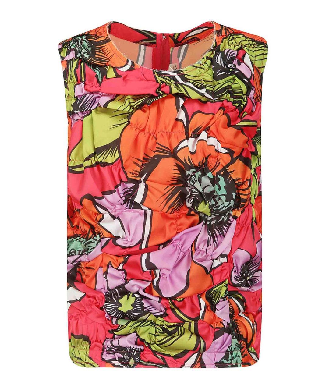 COMME DES GARÇONS Мульти полиэстеровая майка, фото 1