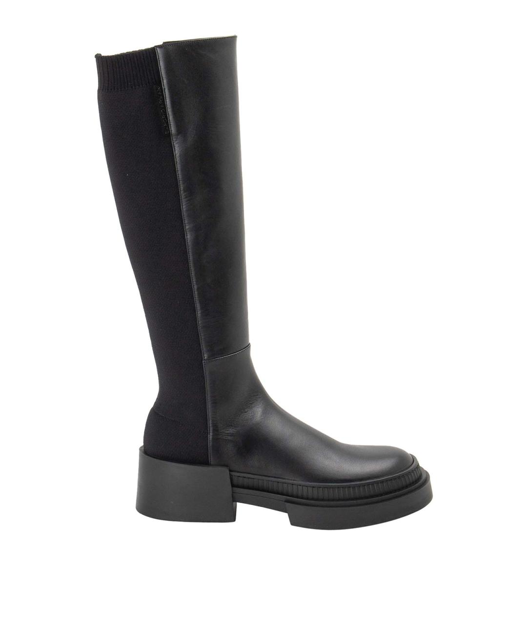 EMPORIO ARMANI Черные сапоги, фото 1