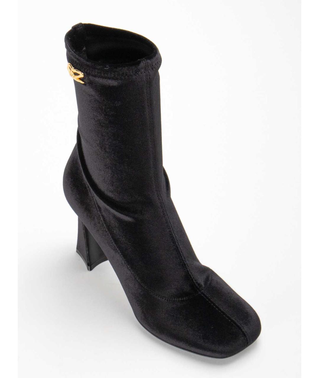 GIUSEPPE ZANOTTI DESIGN Черные кожаные ботильоны, фото 5