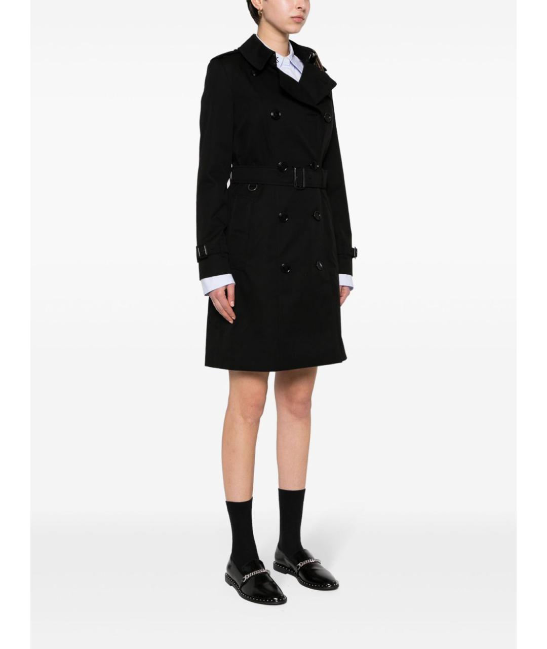 BURBERRY Черная хлопковая куртка, фото 5