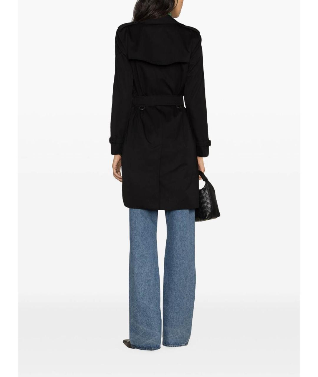 BURBERRY Черная хлопковая куртка, фото 3