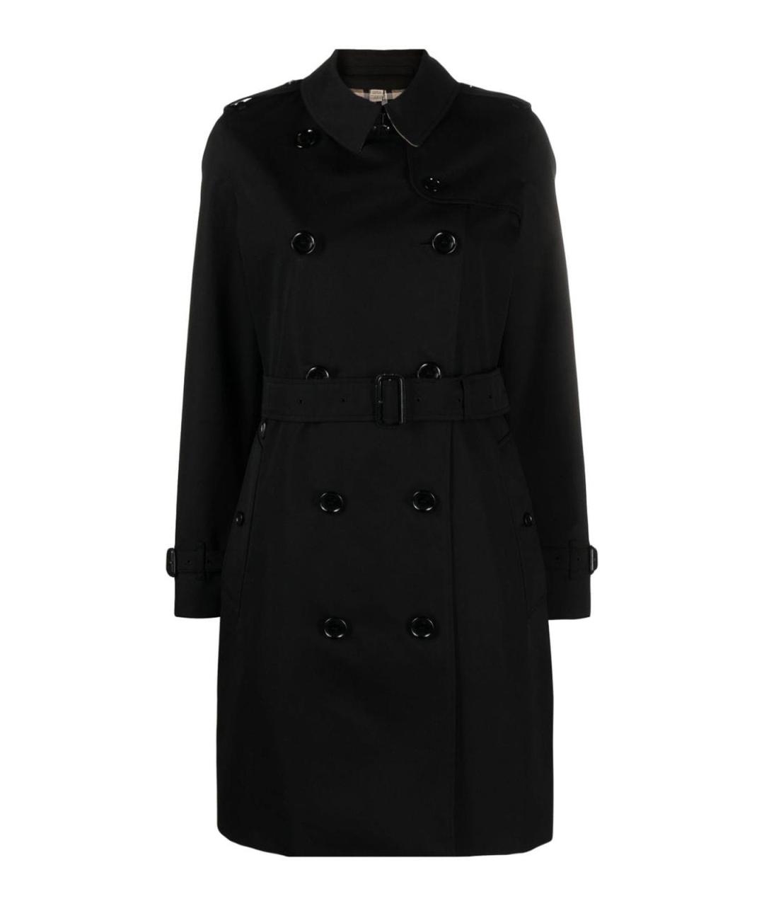 BURBERRY Черная хлопковая куртка, фото 1