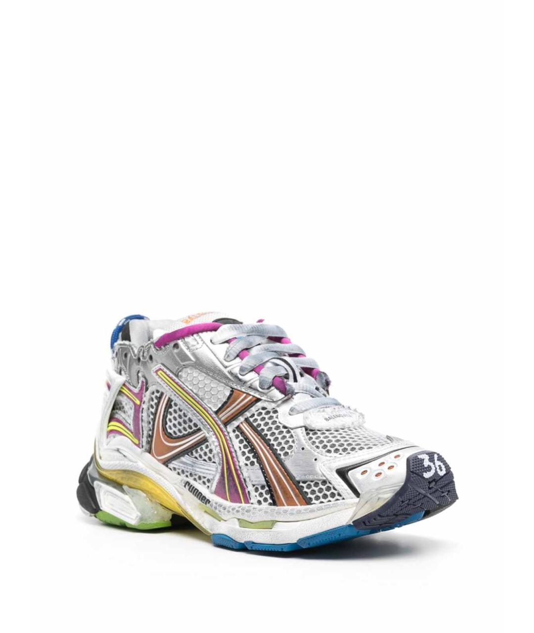 BALENCIAGA Мульти синтетические кроссовки, фото 3
