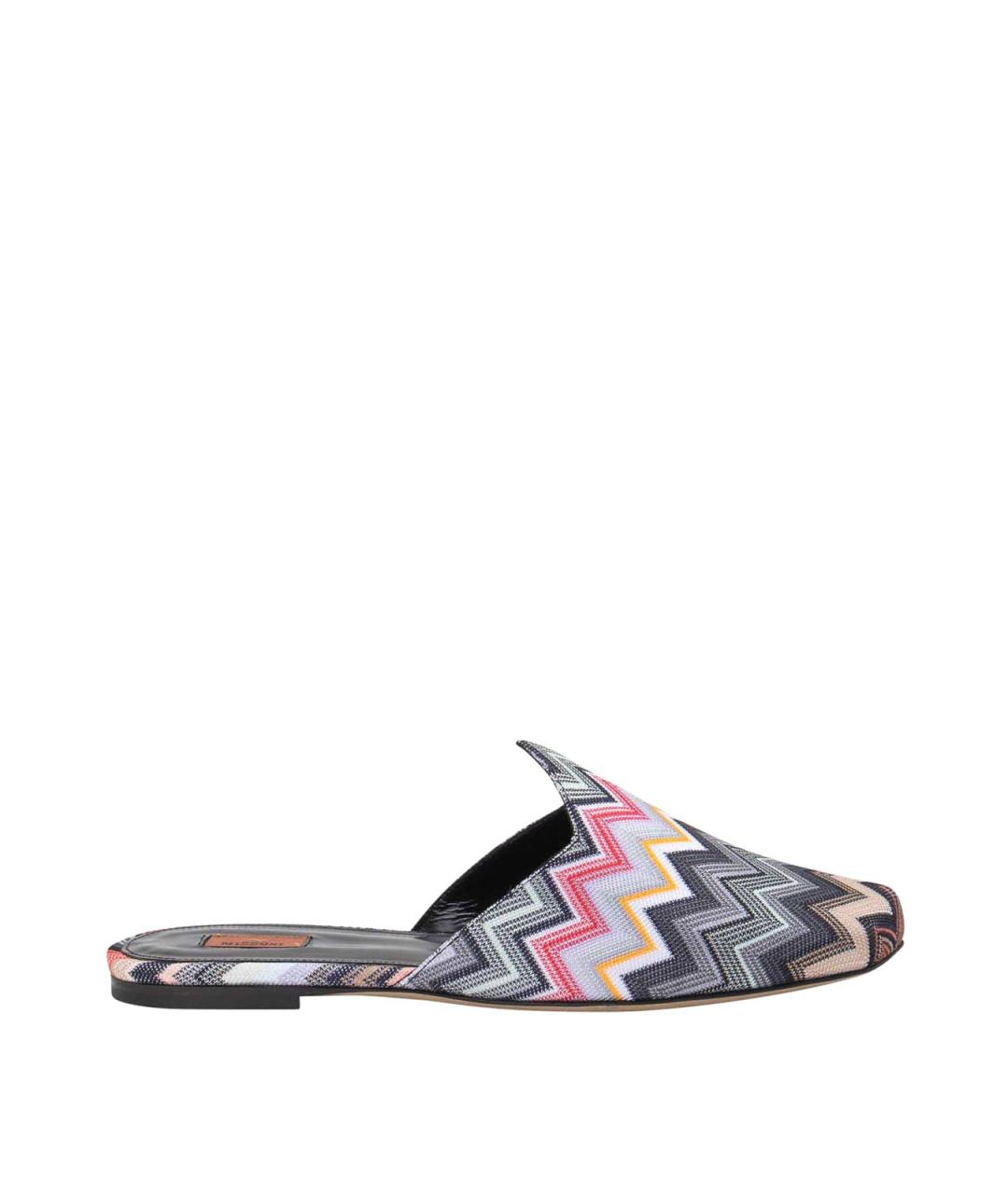 MISSONI Мульти текстильные мюли, фото 1