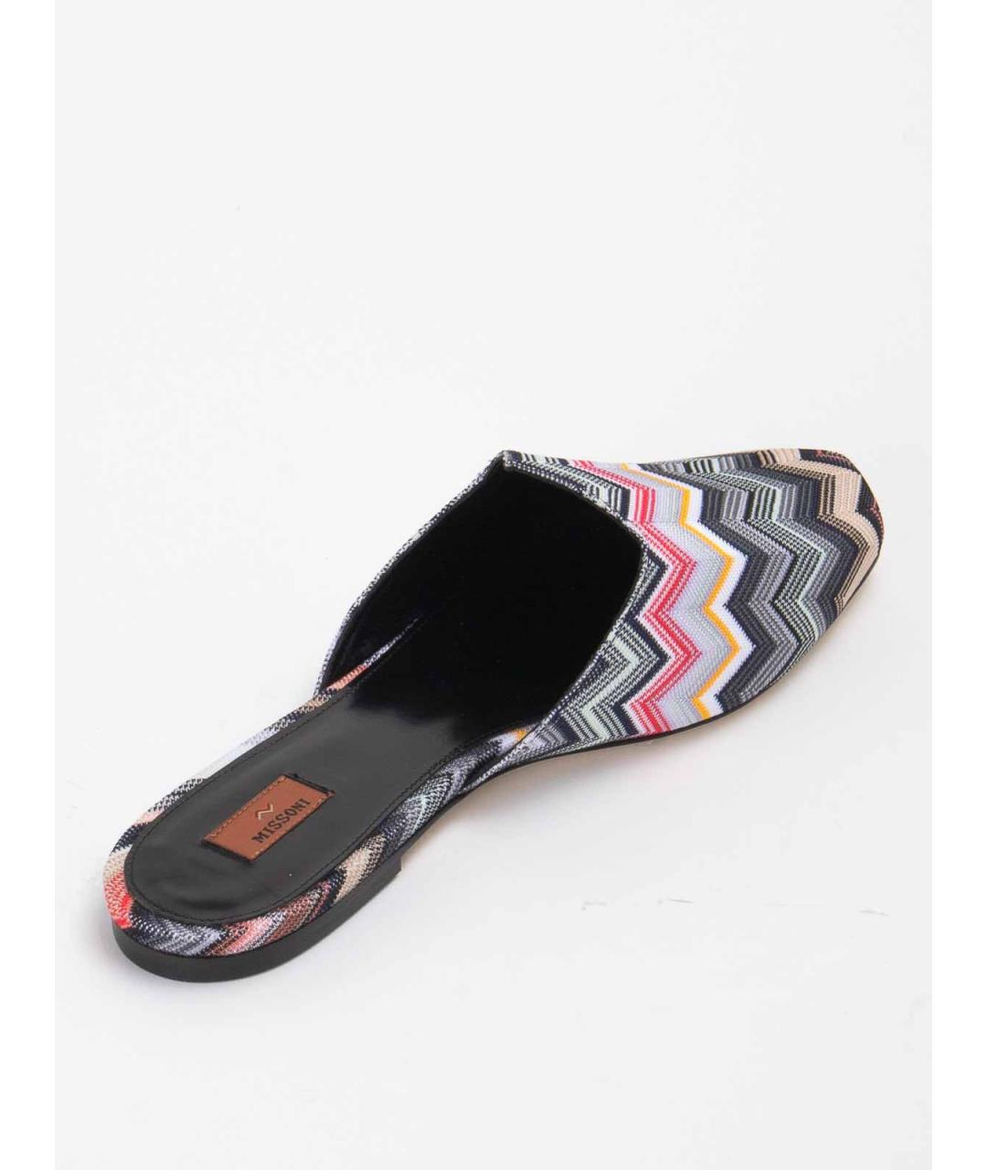 MISSONI Мульти текстильные мюли, фото 3