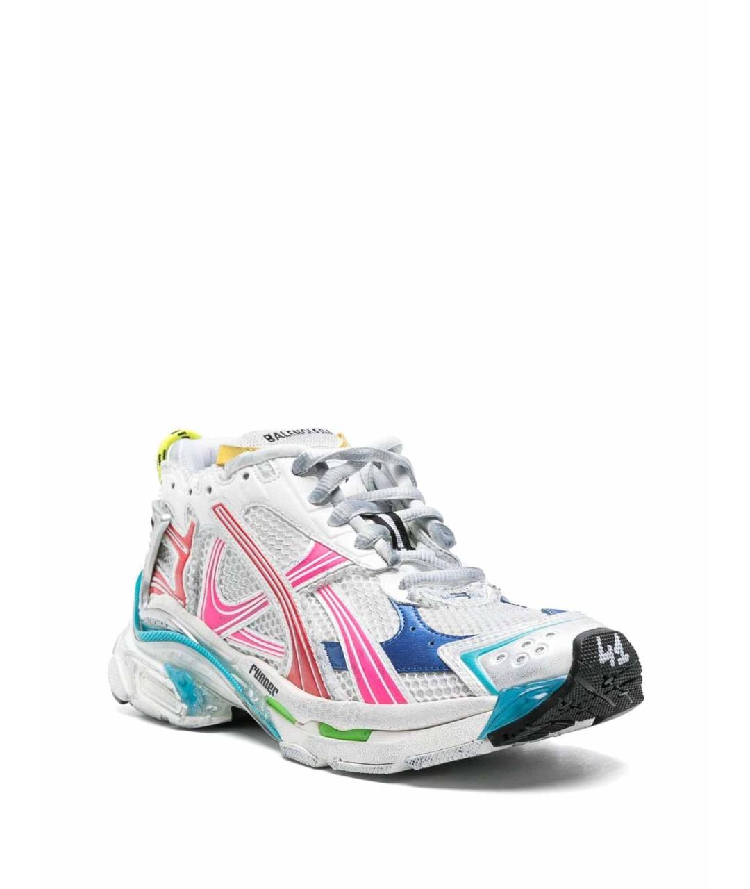 BALENCIAGA Мульти кожаные кроссовки, фото 3